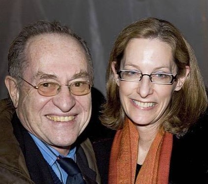 Image of an American lawyer, Alan Dershowitz and her wife