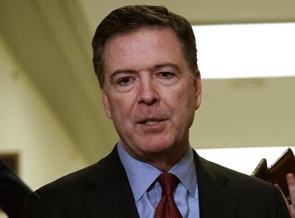 Image of an American attorney/prosecutor and the former director of the FBI, James Comey