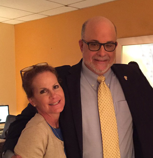 Image of a renowned attorney,Mark Levin and his wife